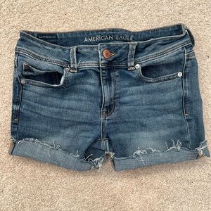 American Eagle Outfitters Distressed Denim Shorts